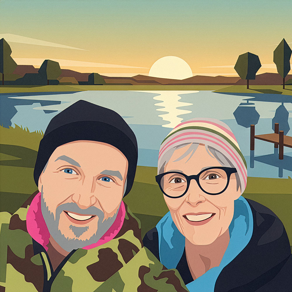 Paul and Kate of Wild Swim Studio